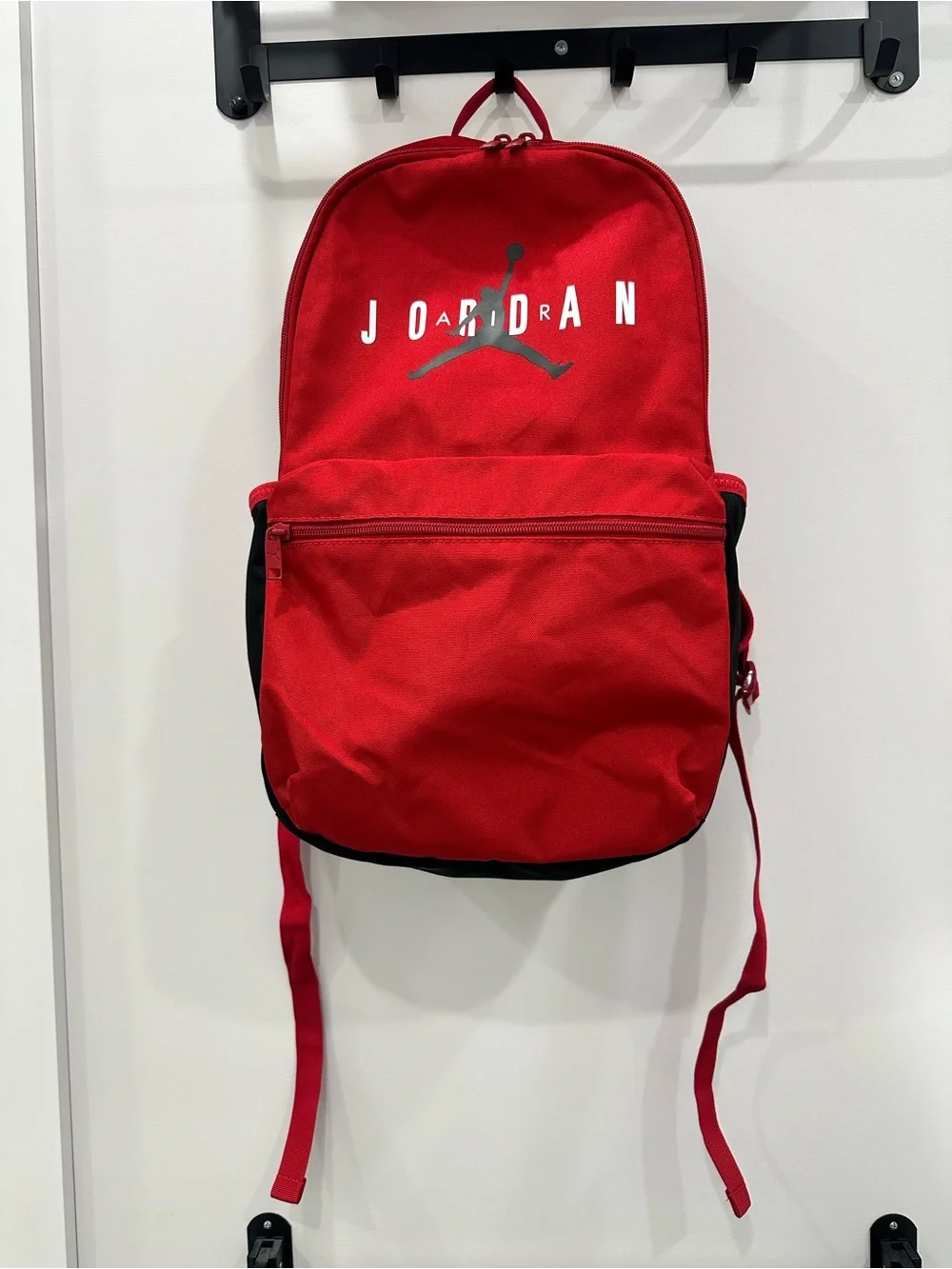 EUC Red Jordan Air Classic HBR Logo Backpack